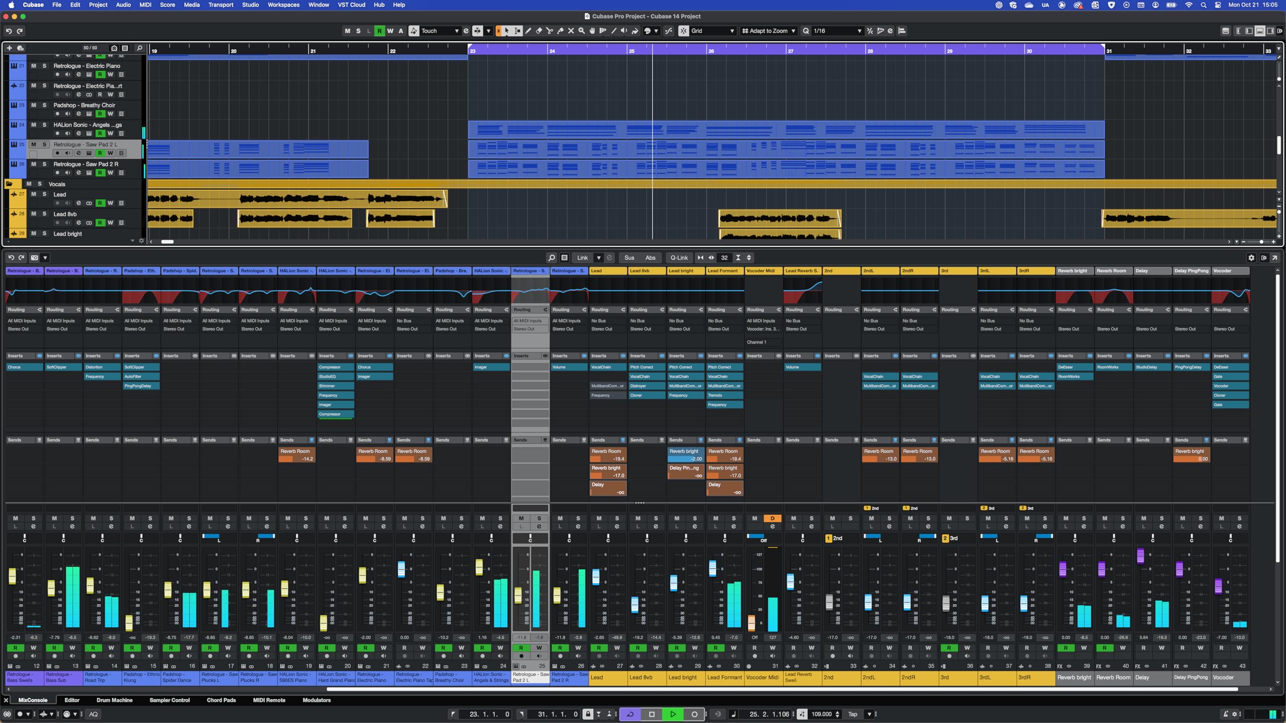 Steinberg Cubase Pro 14 Audio-MIDI-Sequenzer, Recording Software für Studioanwendungen oder Home Recording | 1 Gerät | 1 Benutzer | Aktivierungscode per Email