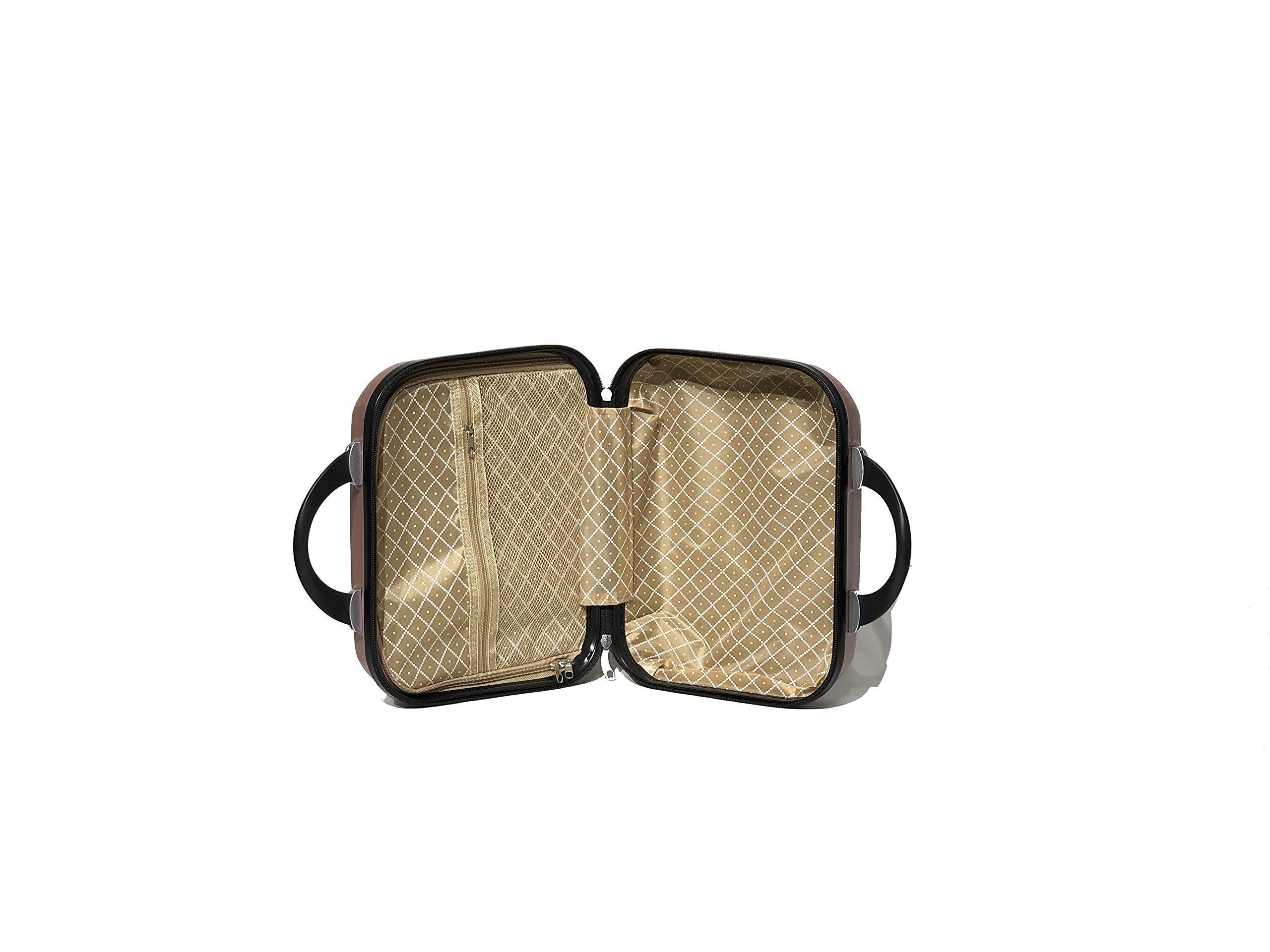 Abs Vanity accompagner Votre Valise (Rose Gold (5806), 15 Pouces)