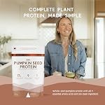 North Coast Naturals Cold Pressed Pumpkin Protein Powder Unflavoured, 340g