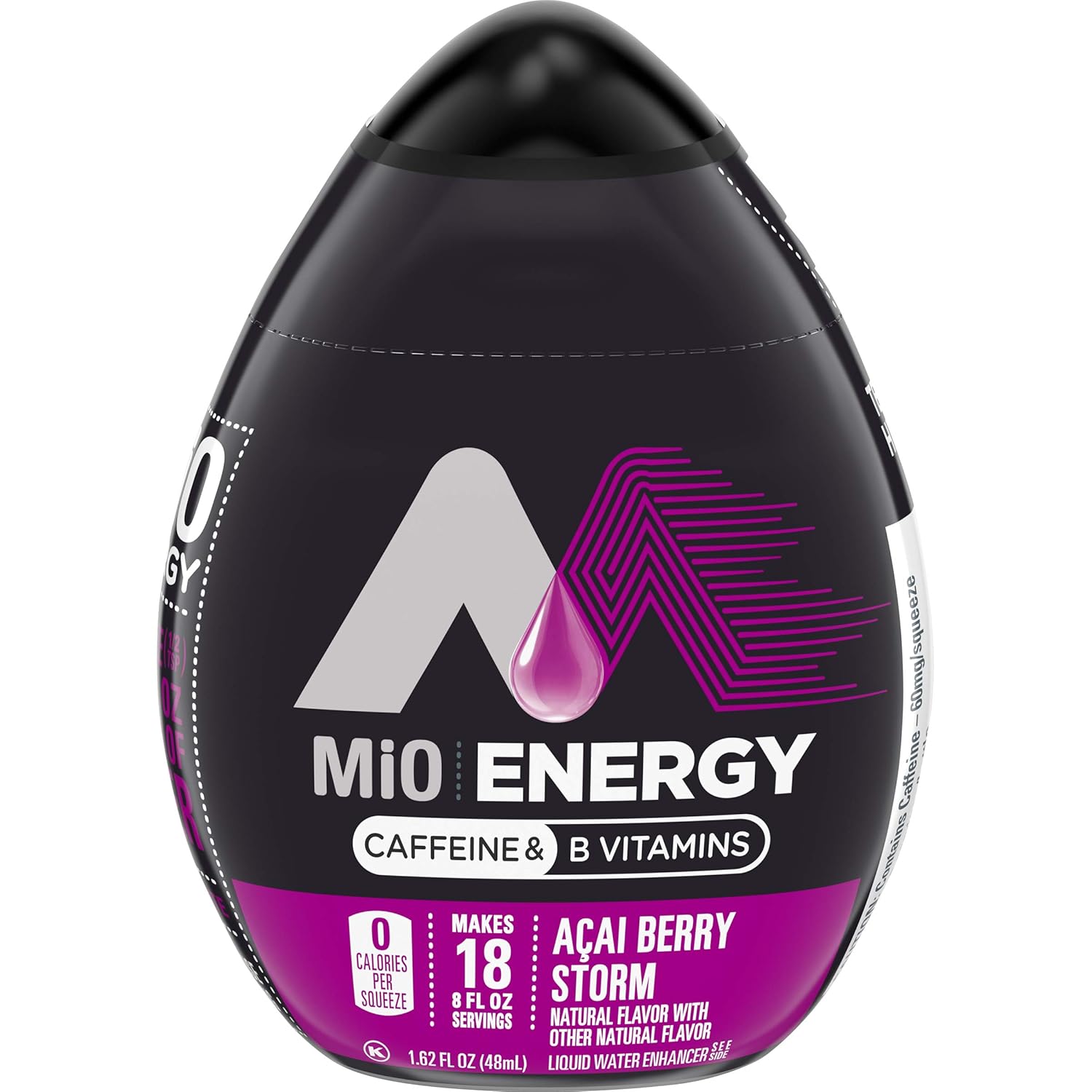 Mio Energy Water Enhancement Variety Pack Includes Strawberry Pineapple Smash, Tropical Fusion, Acai Berry Storm and Wicked Blue Citrus (Pack of 4) : Grocery & Gourmet Food