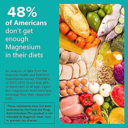 Miniatura 4 de BEVIX Gomitas de glicinato de magnesio, alta absorción de 120 mg para adultos, gomitas complejas de glicinato de magnesio sin azúcar, 60 unidades