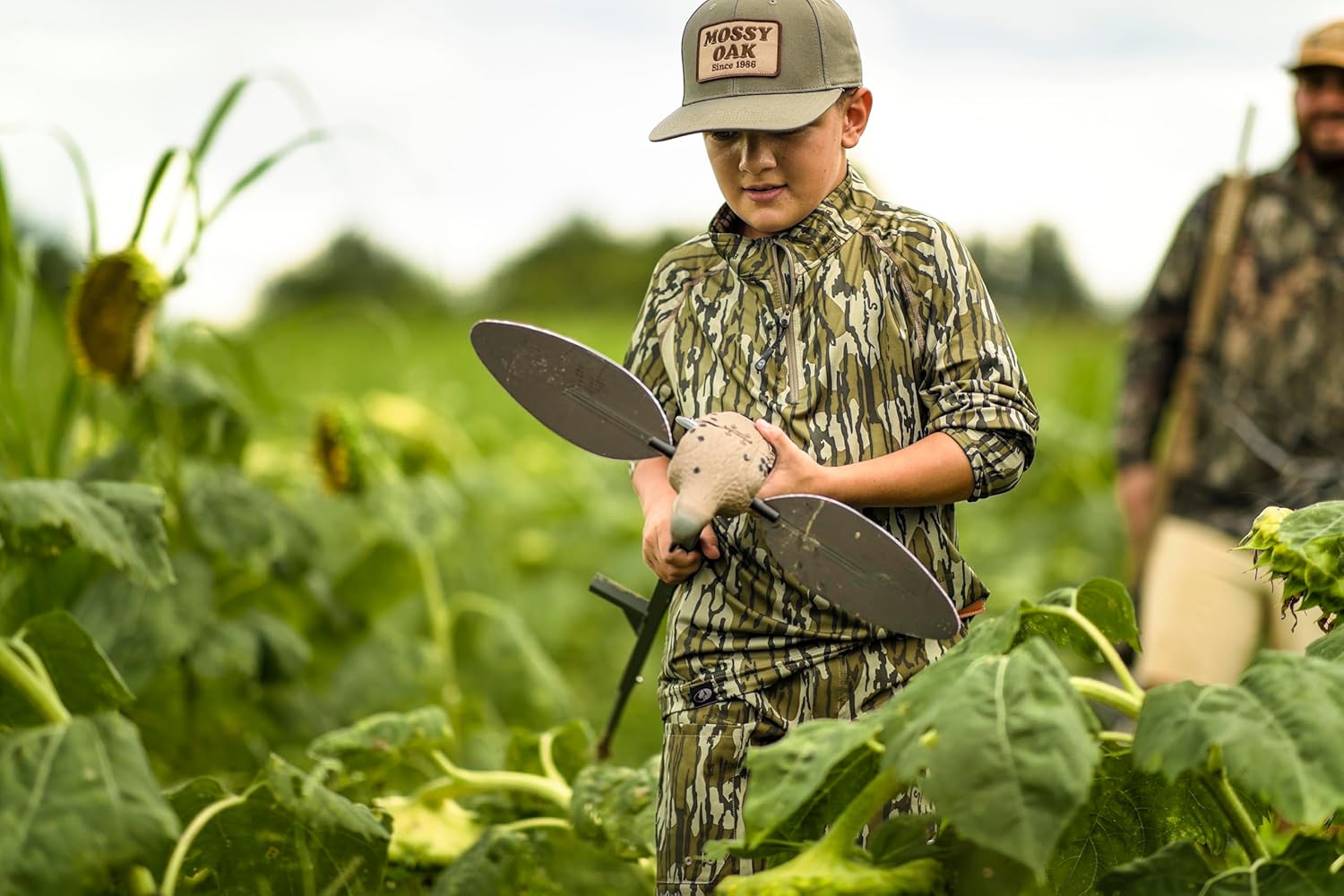 Mossy Oak Boys Kids Hunting Clothes Youth Camo Shirt Long Sleeve - Image 2