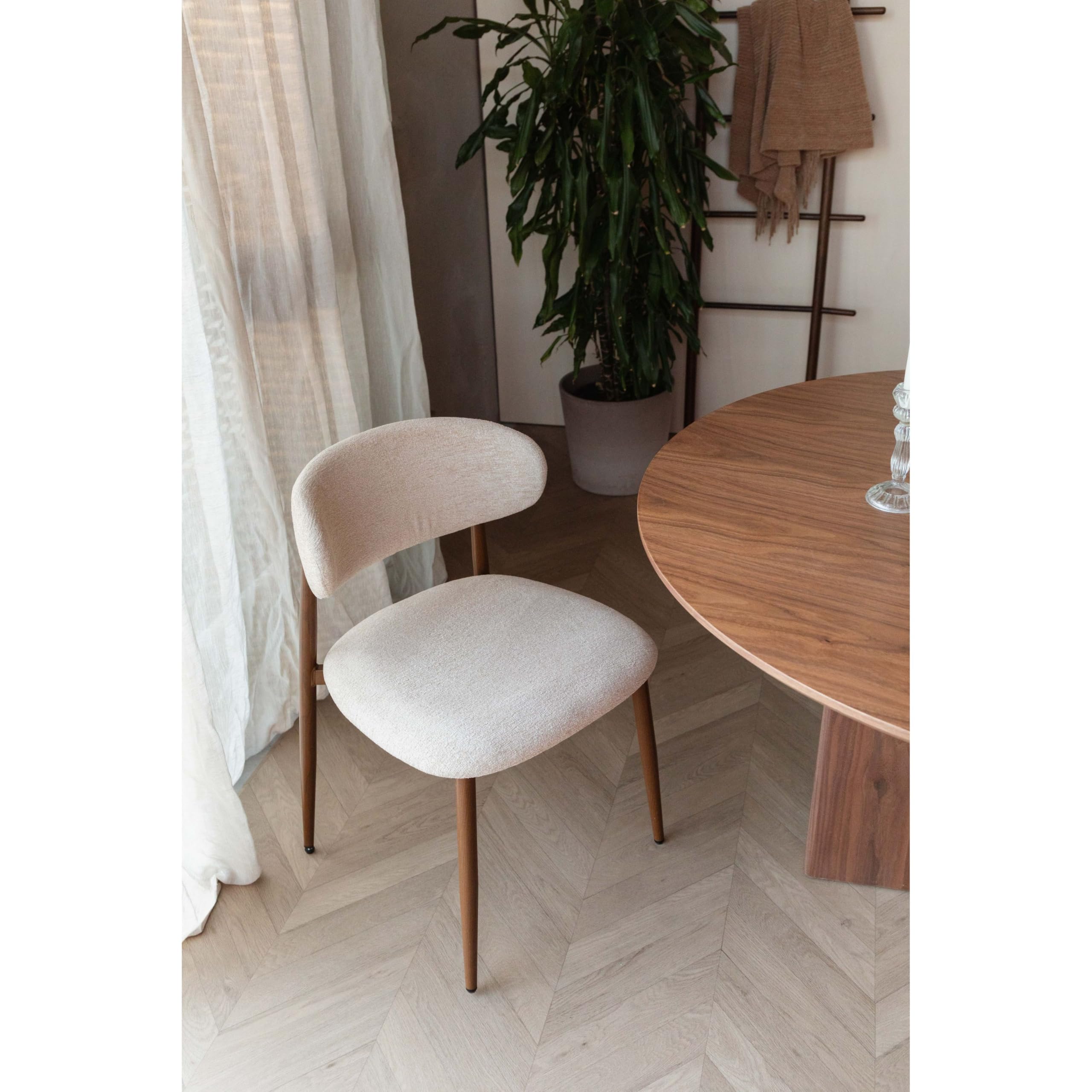 Noor Esszimmerstuhl Beige - 2 er Set