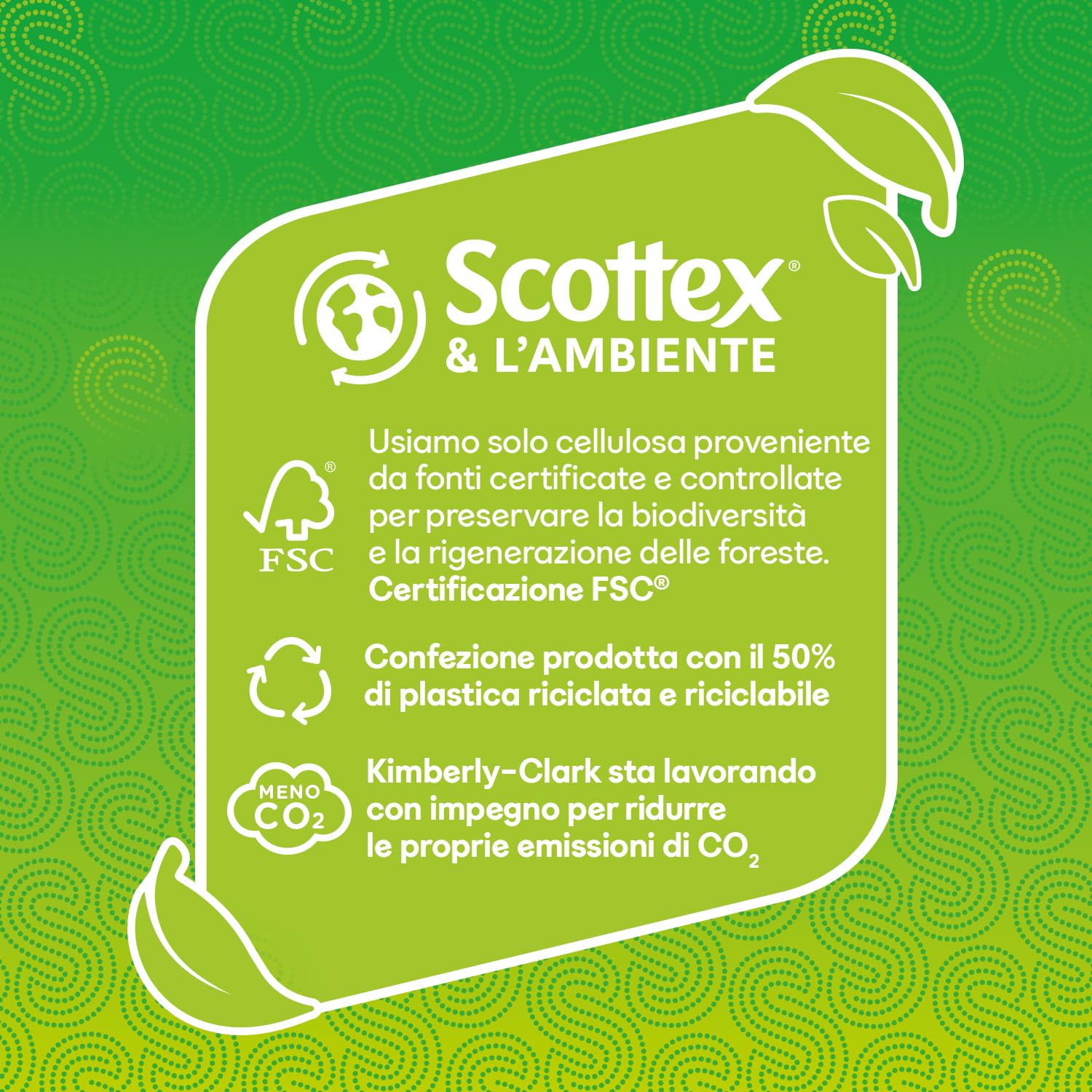 Scottex Tutto Fare, Carta Da Cucina, Morbida e Resistente, Ultra assorbente, Con Carta certificata FSC, 24 Maxi Rotoli
