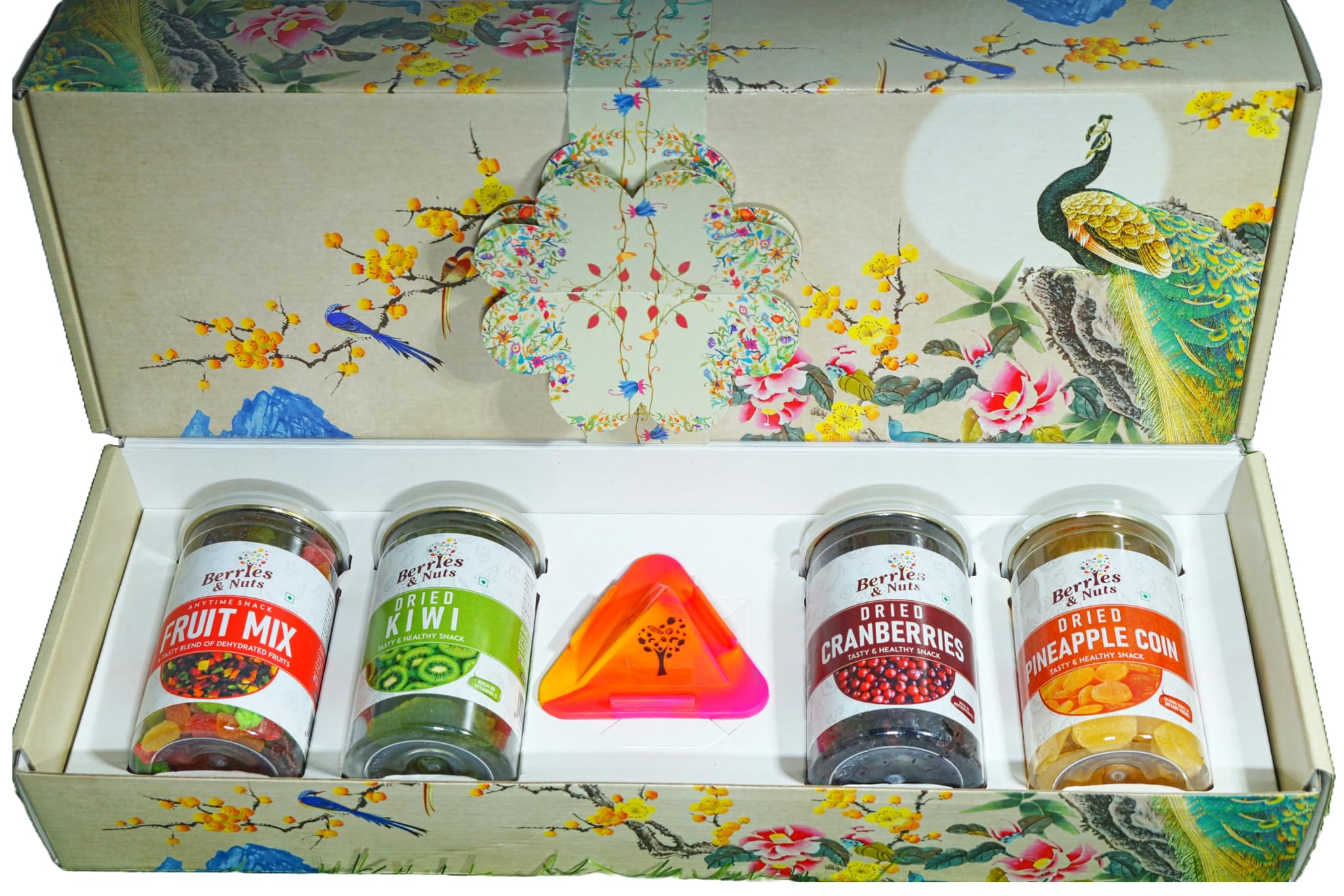 NUTS WAVE Berries & Nuts Premium Dried Fruits Gift Box|Assorted Dried Fruits Box|Fruit Mix 200 Grams, Dried Kiwi 200 Grams, Dried Cranberries 200 Grams, & Dried Pineapple Coin 200 Grams|800 Grams Box (B08K4MQK96) Amazon Price History, Amazon Price Tracker