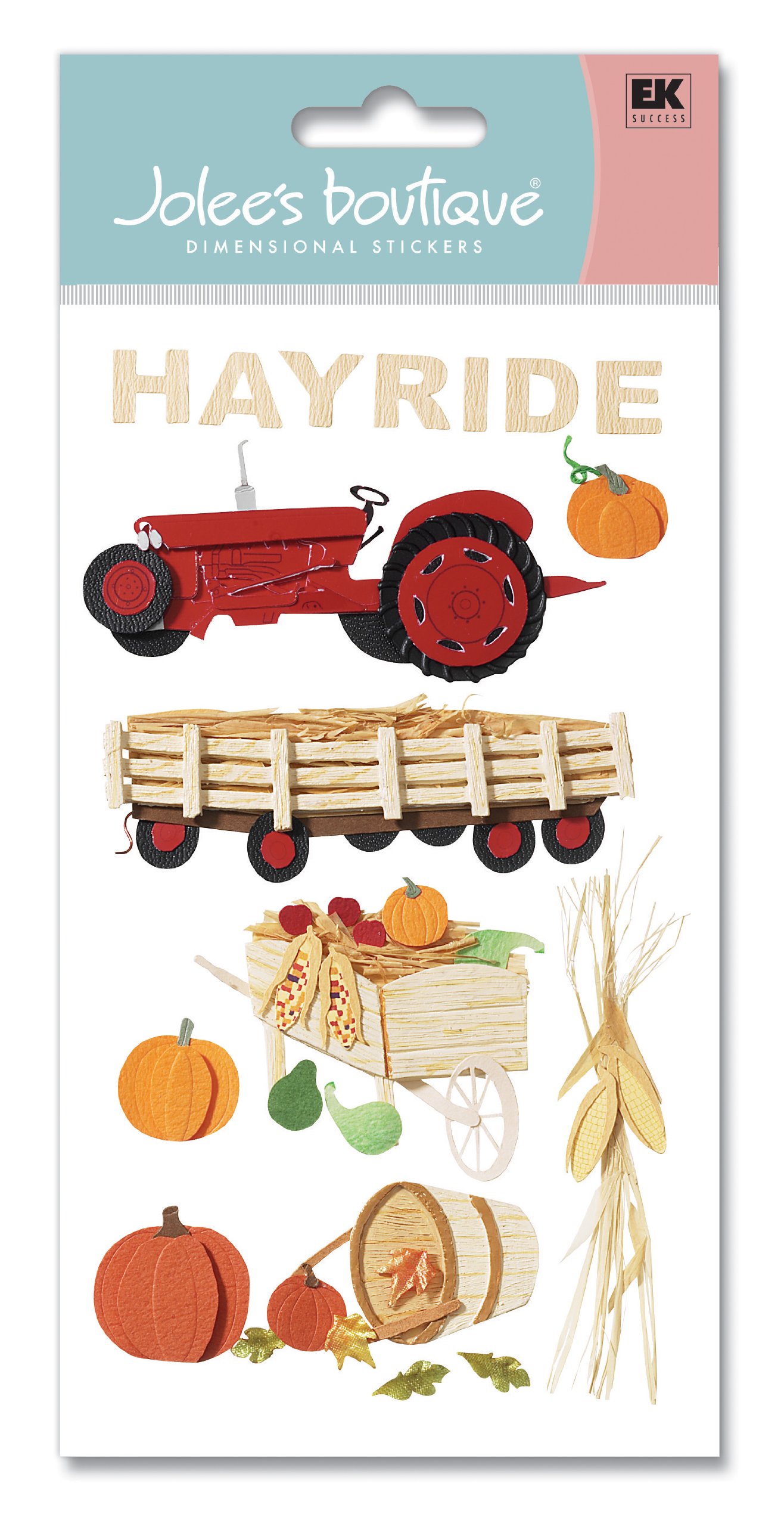 Dimensional Stickers, Hayride