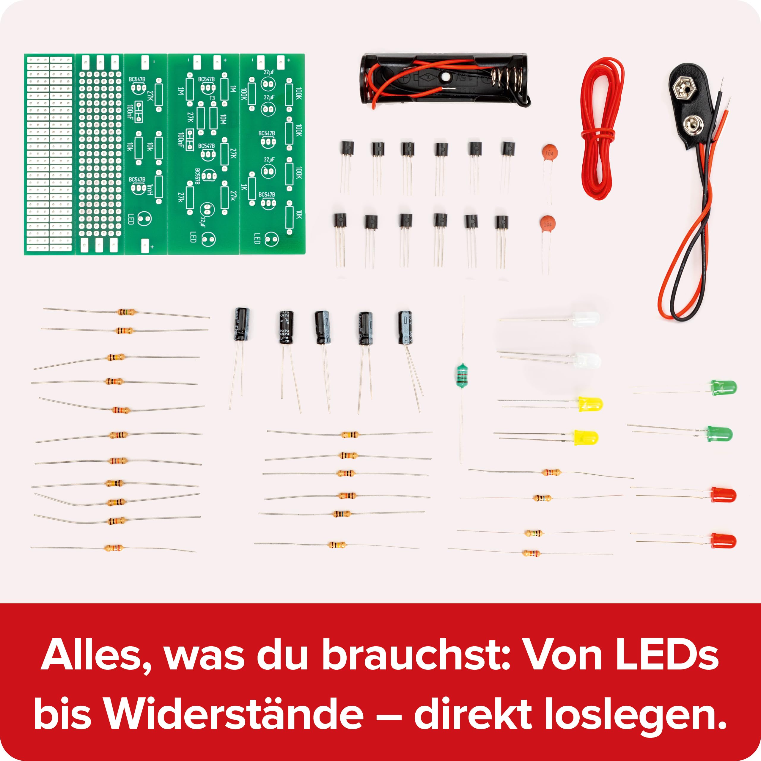 FRANZIS 67122 - Mach's einfach - Maker Kit Löten lernen, empfohlen ab 14 Jahren