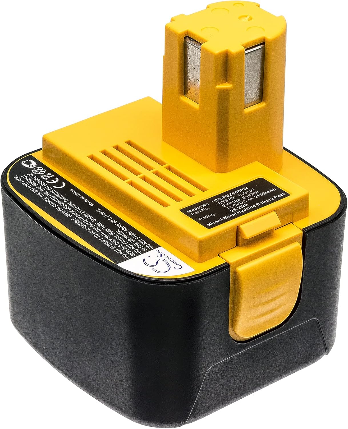 Cameron Sino Battery for Panasonic EY3000, EY3502FQMKW, EY3502NQ, EY3503FQWKW, EY7206GQW, EY7270GQW, EY7271GQW PN:Panasonic EY9107, EY9108, EY9200, EY9200B, PA-1204, PA1204N, PA-1204N 2100mAh