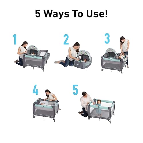 Miniatura 5 de Graco - Corralito Pack 'n Play Travel Dome, incluye moisés de viaje