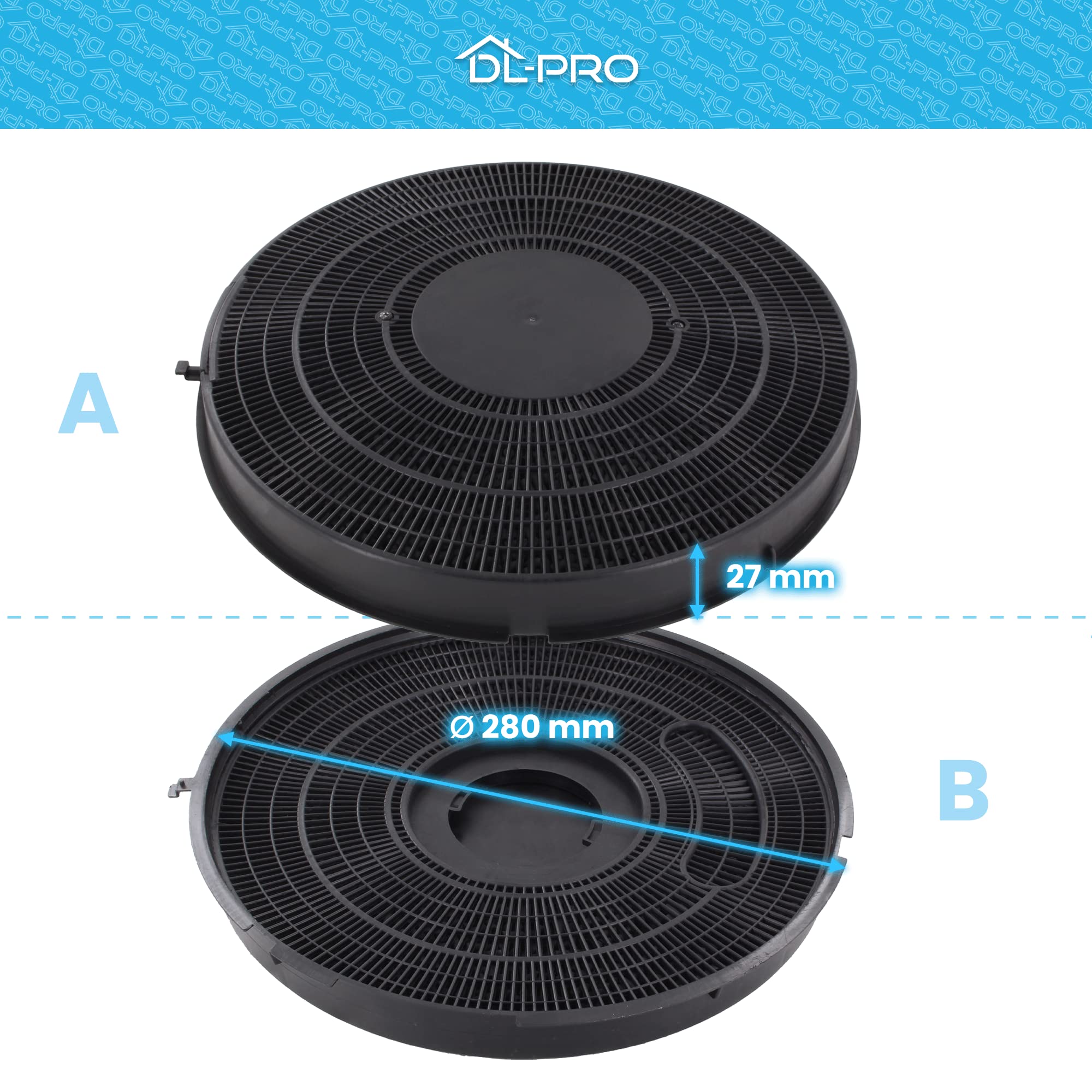 Filtro A Carbone Per Cappa AEG/Electrolux - Tipo 30, 230mm, Compatibile Con Whirlpool, Indesit, Candy - Foto 8