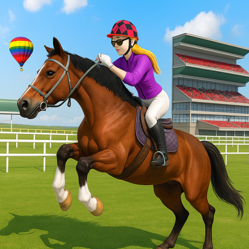 Horse Quest 3D: Pferderennen 26 & Ranch-Reitsimulator mit Springreiten und Abenteuer im wilden Stall