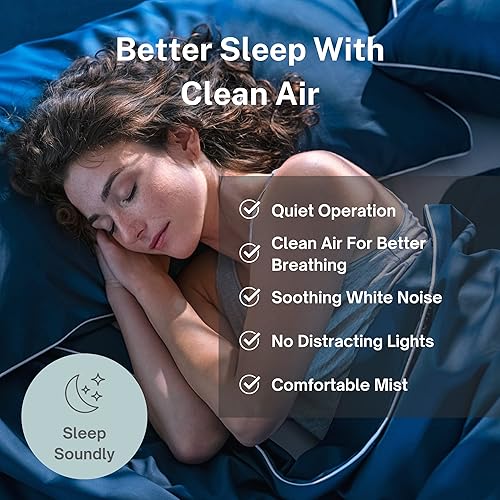 Miniatura 5 de Humidificador CMH250 de niebla fría que cambia de color, humidificación por nebulización ultrasónica que ahorra espacio, funcionamiento silencioso