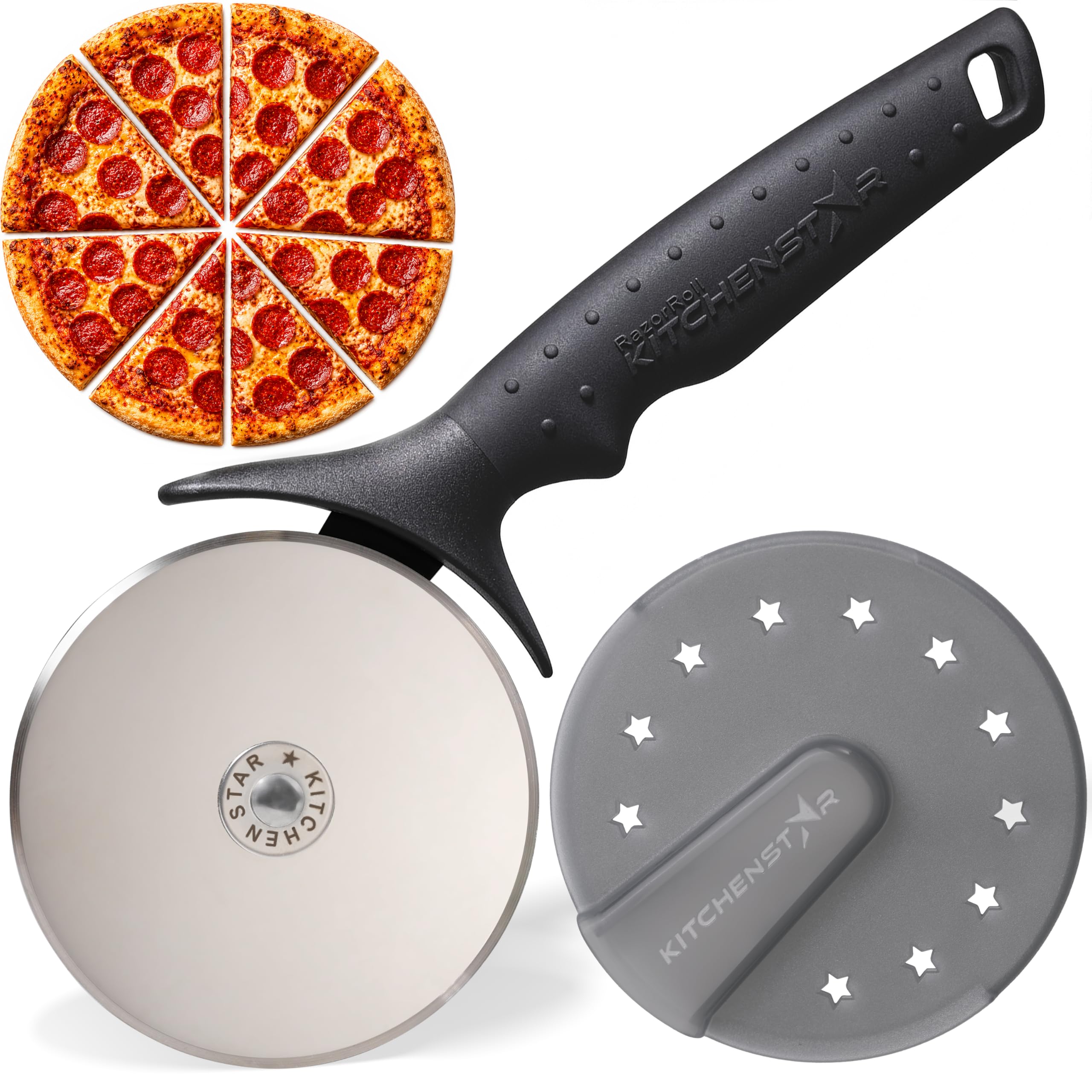 Effortless Precision with KitchenStar Pizza Cutter