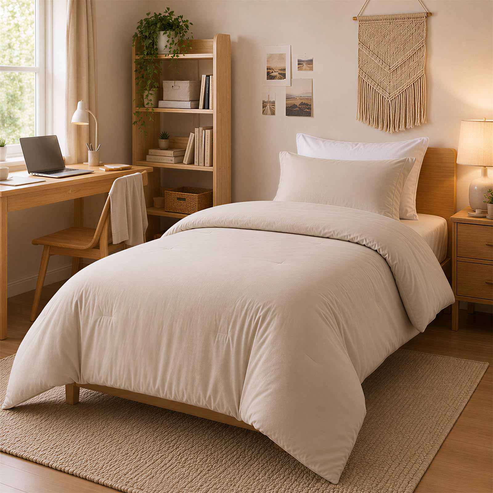 weigelia Twin Comforter Set with Sheets - 5 Pieces Bed in a Bag Twin