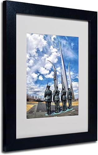 CATeyes - Lienzo decorativo para pared, marco negro, 11 x 14 pulgadas