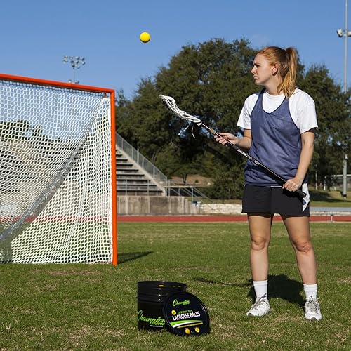 Miniatura 5 de Champion Sports Lacrosse Balls - Tamaño y peso oficiales, aprobado por la NCAA y NFHS, certificado SEI - Profesional y juvenil juego y práctica