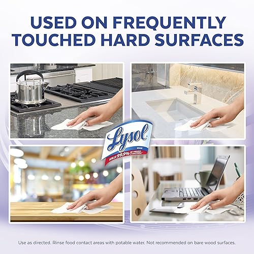 Miniatura 10 de Lysol Toallitas desinfectantes lino nítido 80 unidades el embalaje puede variar