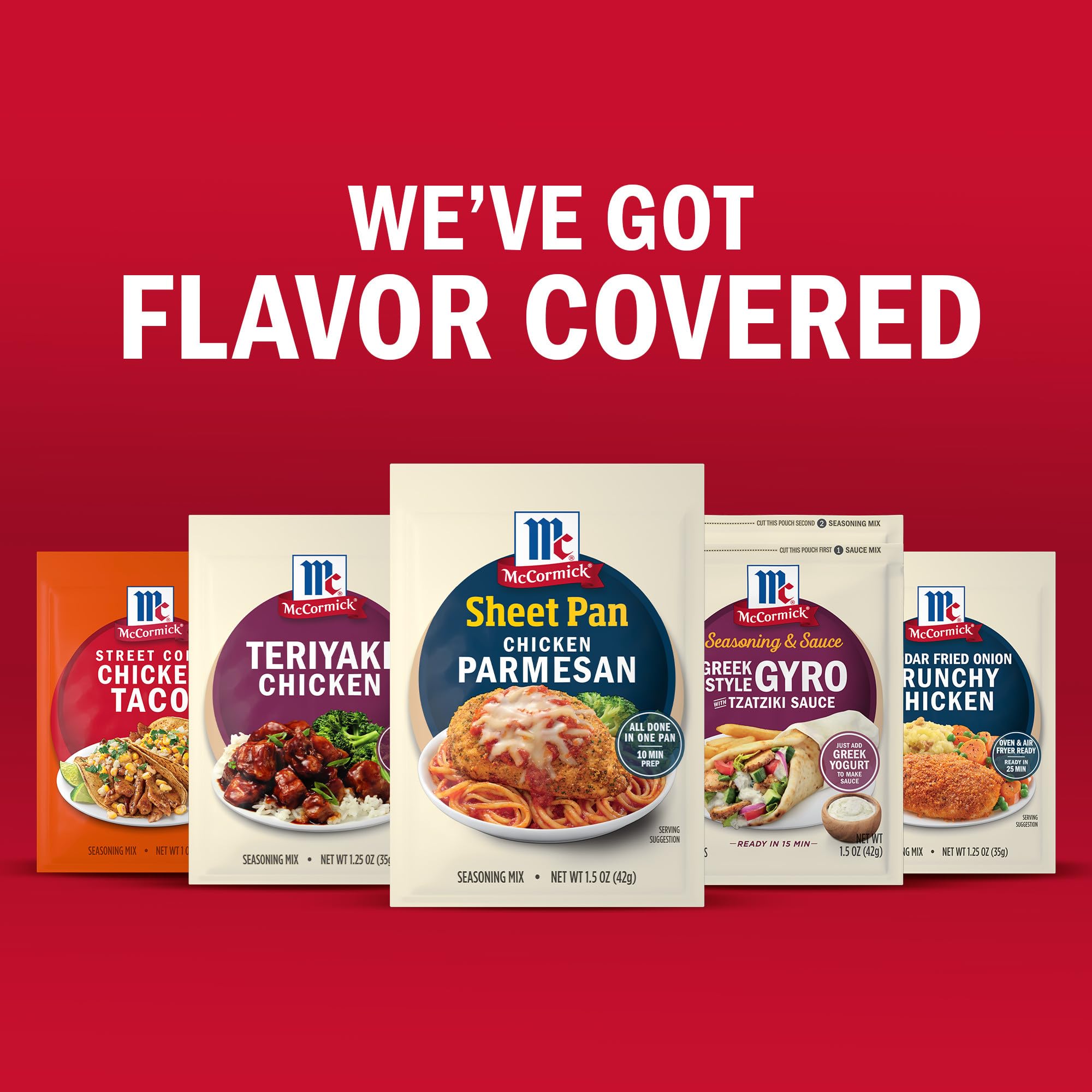 McCormick One Sheet Pan Chicken Parmesan Seasoning Mix 1 5 oz — view 19