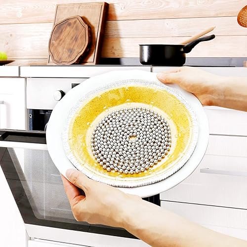 Miniatura 4 de Pesos de corteza de pastel para hornear - corteza de pastel, cadena de pastel de acero inoxidable de 10 pies de largo