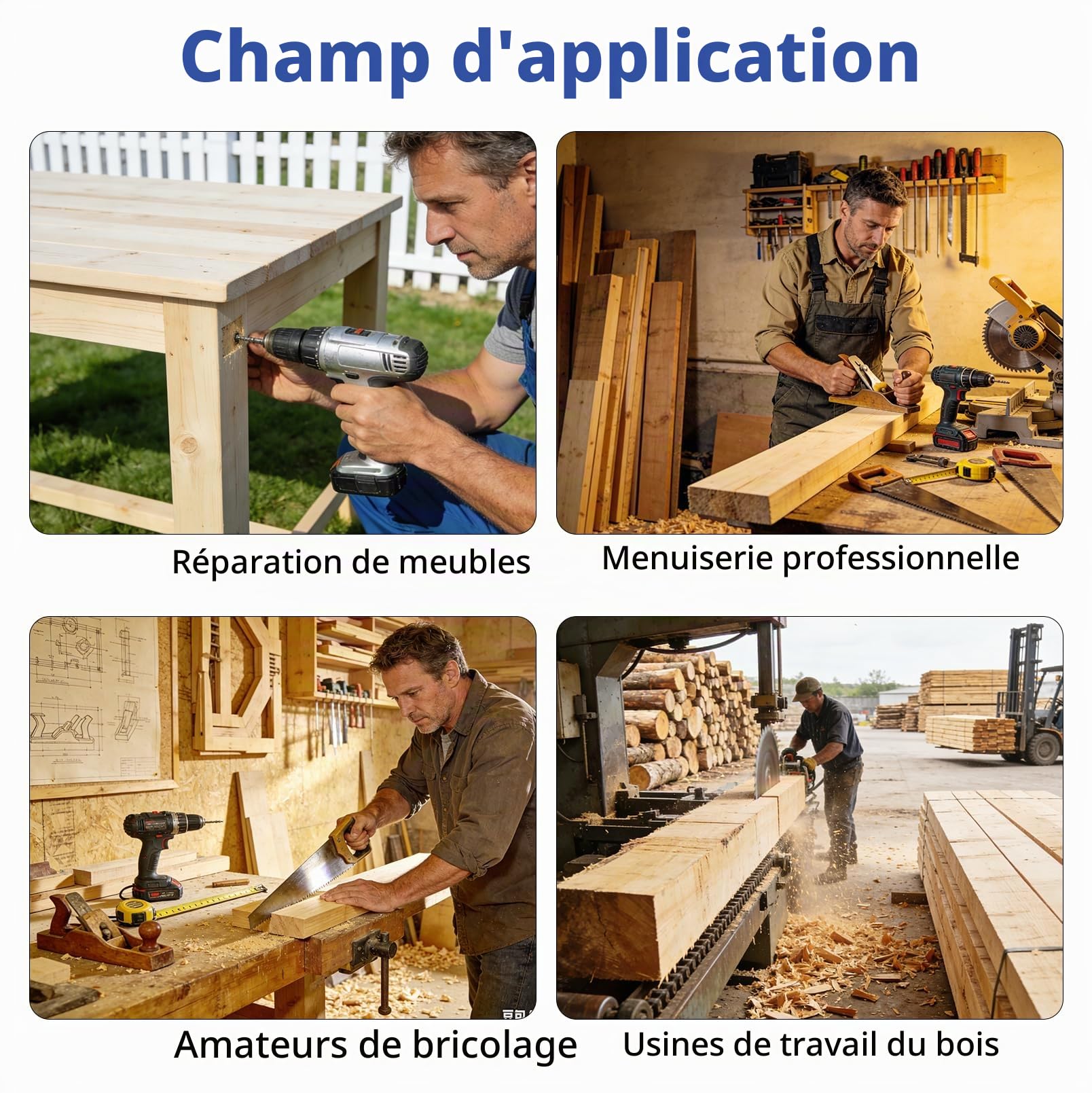 Support de Forage et Support de Perceuse, Réglable Support de Forage | Dispositif de Perçage Portable pour Bois, Aide au Perçage Portable, Support de Perçage avec Mandrin pour Perçage Précis Dans