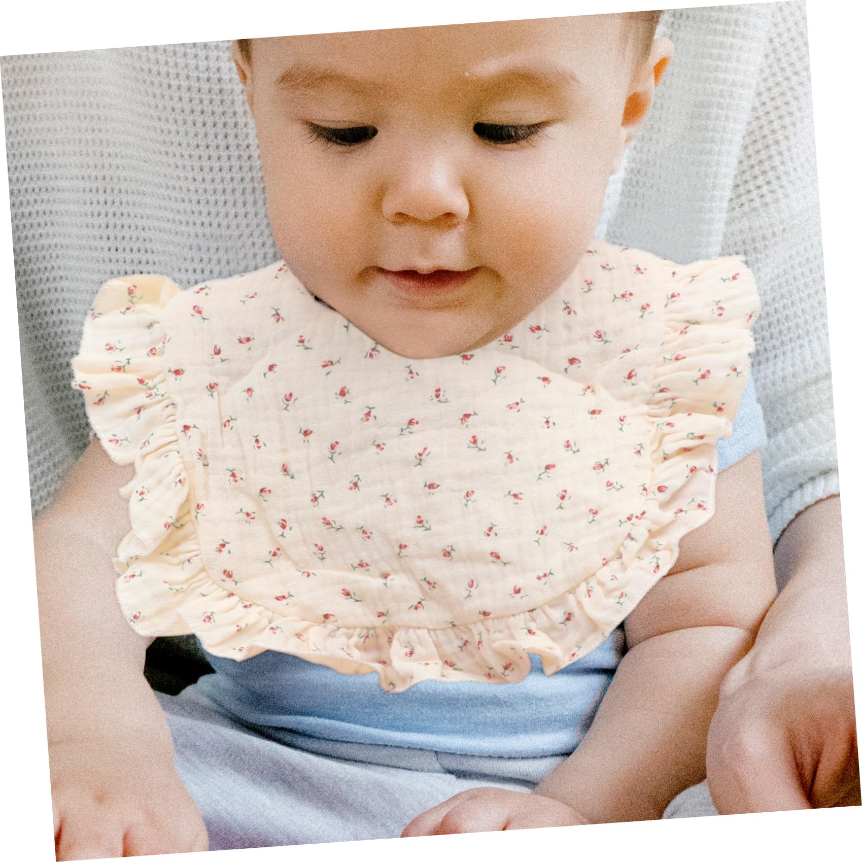Abaodam Lot De 3 Bavoirs En Coton Pour Bébé Garçons Et Filles Pour Nouveau-né Anti-bave