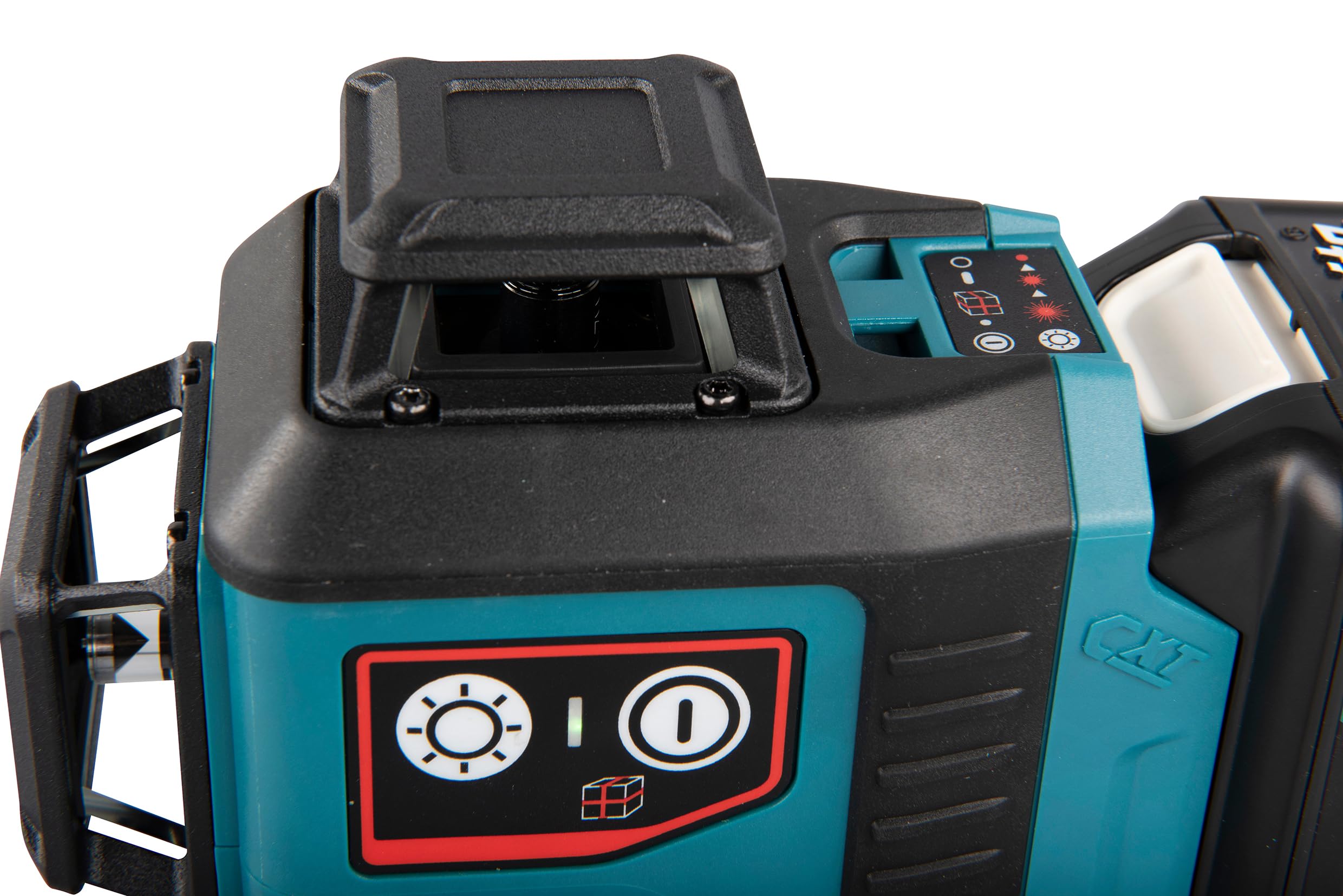 Makita SK700D 12V max CXT Lithium-Ion Cordless Self-Leveling 360° 3-Plane Red Laser, Class II, 635 nm, 2 mW, Tool Only