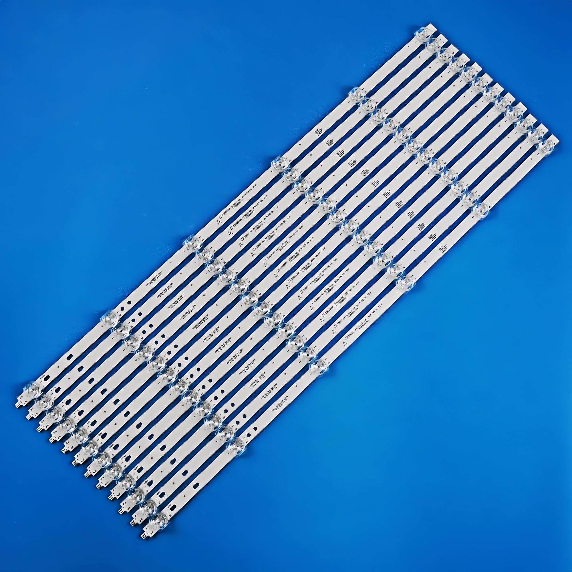 Strisce LED (12 pezzi *A) per TV da 65 pollici E4AA65R LED65D06A-ZC56AG-08 ONN 100012587 30365006013 30365003014 LT-65CA890 LT-65MB708 L65M5--EA LED655 D06B-ZC56AG-08