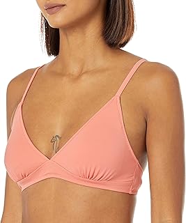 Amazon Essentials Women's Light-Support Classic Bikini Swimsuit Top