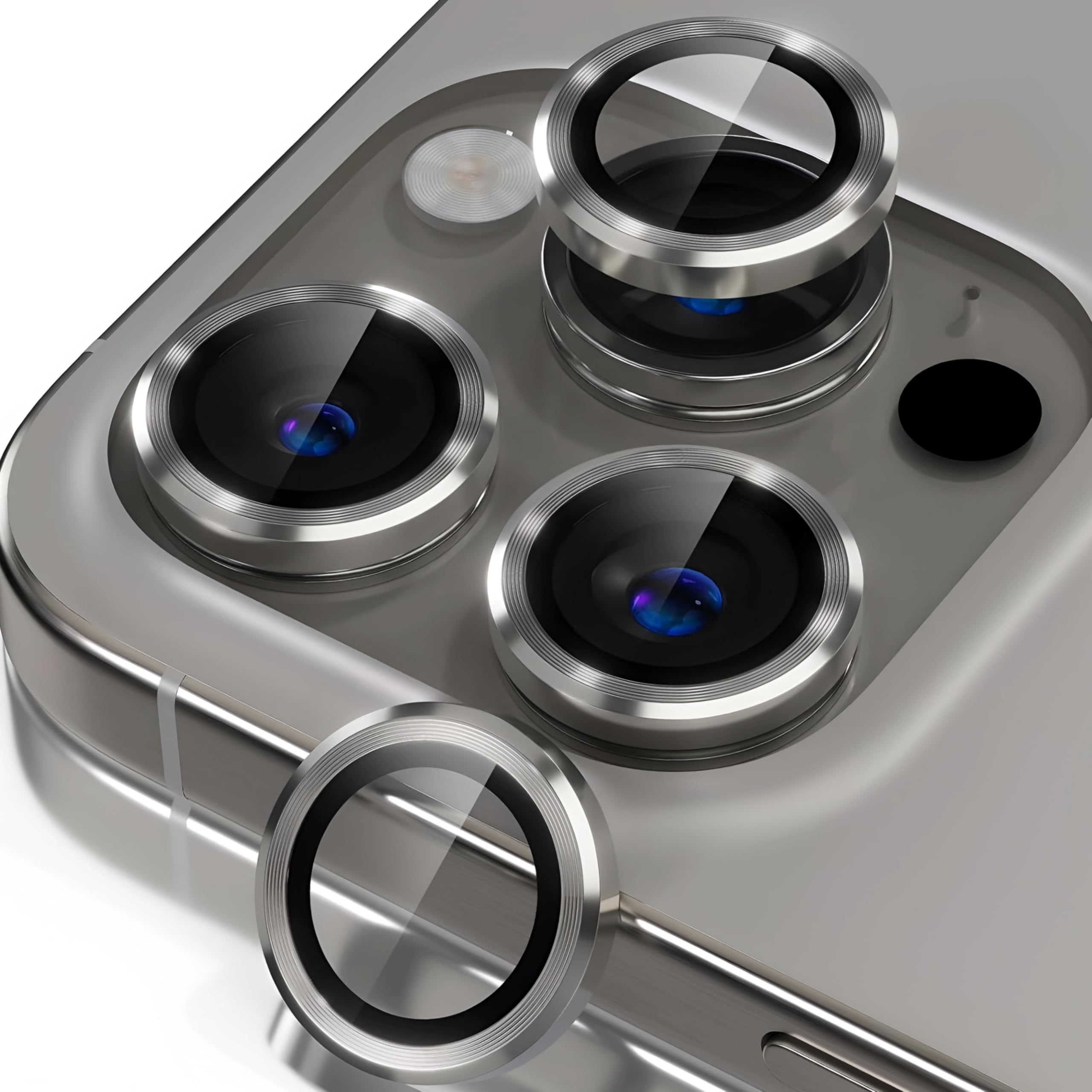 TECH KONNECT 16 Pro/16 Pro Max Camera Lens Protector, Camera Protector For iPhone, 16 Pro/ 16 Pro Max (Anti-Scratch) (Pack Of 1) (Titanium Grey) (B0DH9VJ741) Amazon Price History, Amazon Price Tracker