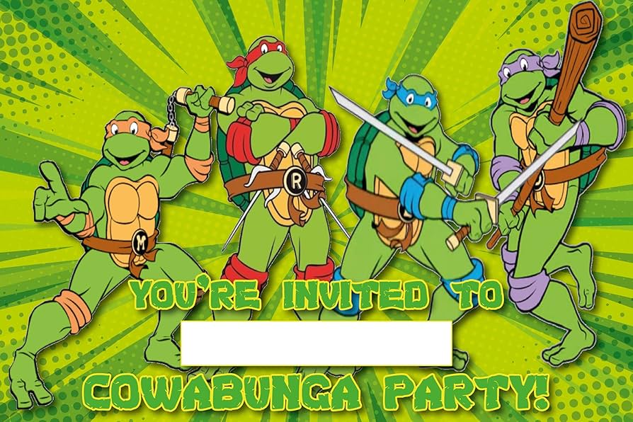 amazon-com-endless-choices-set-of-30-turtles-kids-themed-happy-birthday-invitation-cards-lightweight-230g-postcard-style-invites-for-the-perfect-party-pack-home-kitchen for Free Printable Ninja Turtle Invitation Templates Amazon.com : ENDLESS CHOICES Set of 30 Turtles Kids-Themed Happy Birthday Invitation Cards - Lightweight (230g), Postcard Style Invites for the Perfect Party Pack… : Home & Kitchen for Free Printable Ninja Turtle Invitation Templates