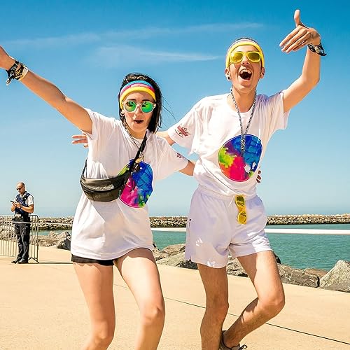 Miniatura 6 de Frienda Juego de 2 correas trenzadas para silbatos de paracaídas resistentes para actividades al aire libre, Negro, Blanco