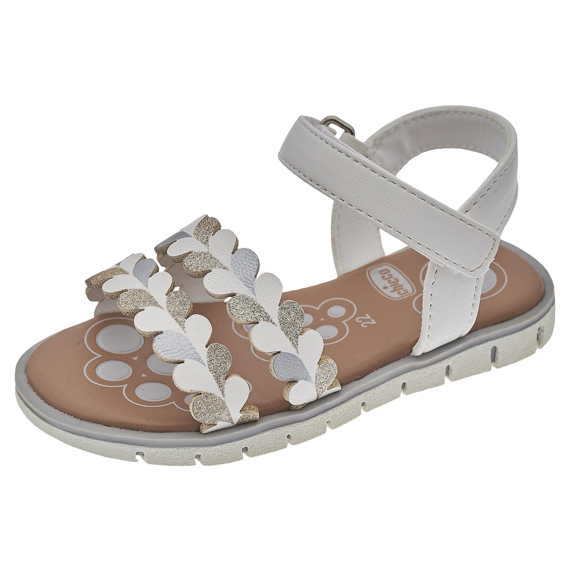 Chicco, Sandalo con Pratico Velcro, Confortevoli, Leggere, Flessibili e Traspiranti, Bambine E Ragazze, Designed in Italy