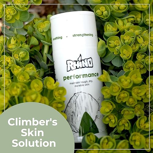 Miniatura 5 de Rhino Skin Solutions Rendimiento Crema antitranspirante para escalada en roca para manos y pies Acondicionador y endurecedor de la piel para
