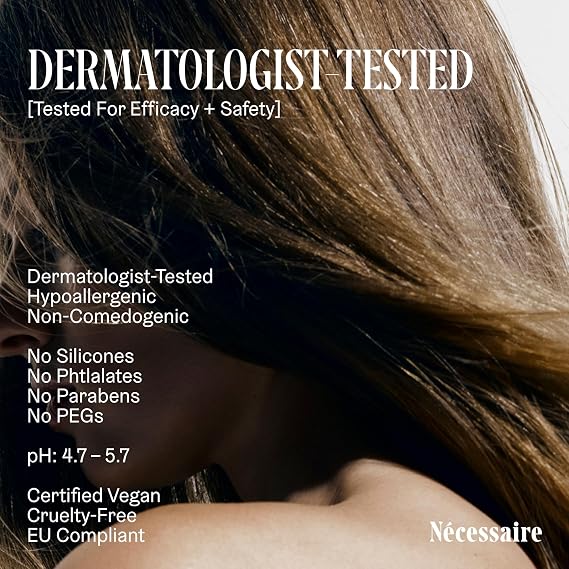 Necessaire Rosemary Serum | For Denser, Fuller, Healthier Looking Hair Women & Men | 70% Rosemary Water, Oil, Extract + 5% CapixylTM| Good For Hair Thinning | Quick-Dry, No Residue | Vegan | 1 fl oz