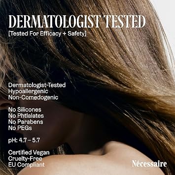 Necessaire Rosemary Serum | For Denser, Fuller, Healthier Looking Hair Women & Men | 70% Rosemary Water, Oil, Extract + 5% CapixylTM| Good For Hair Thinning | Quick-Dry, No Residue | Vegan | 1 fl oz