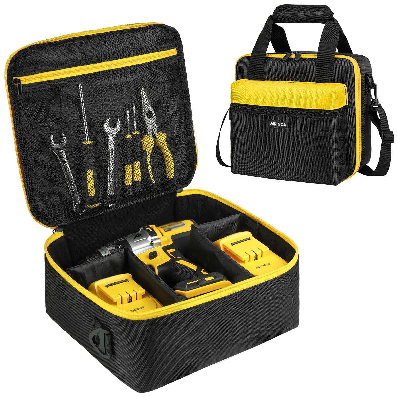 Impact Driver Case Compatible with Dewalt DCF900B DCF891B DCF961B DCF899B Milwaukee 2967-20 Impact Wrench Kit Tool Bag Compatible