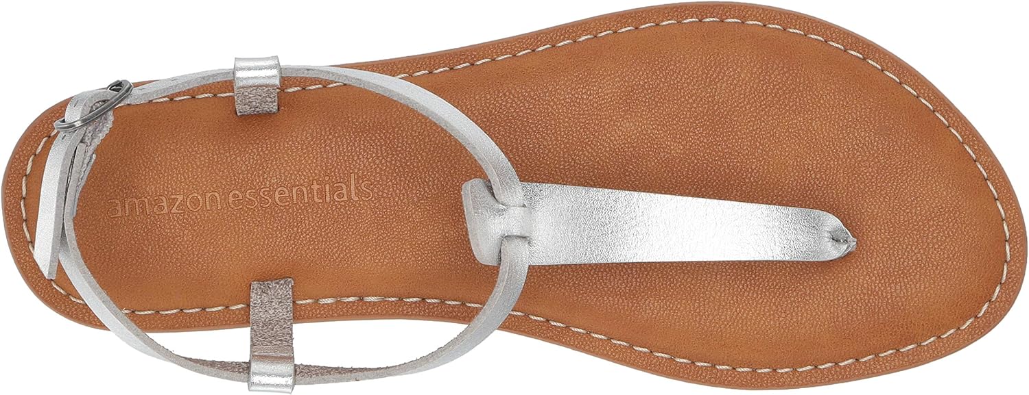 Amazon Essentials Women's Casual Thong Sandal with Ankle Strap - Image 8
