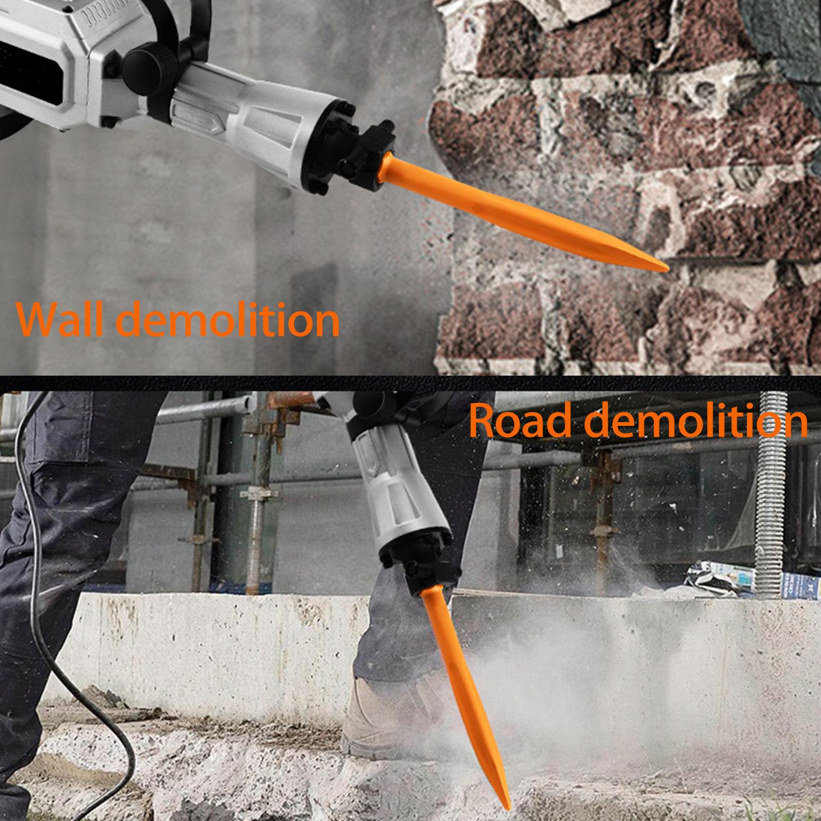 Amazon.co.jp: 解体ジャックハンマー、3500W電気ジャックハンマー