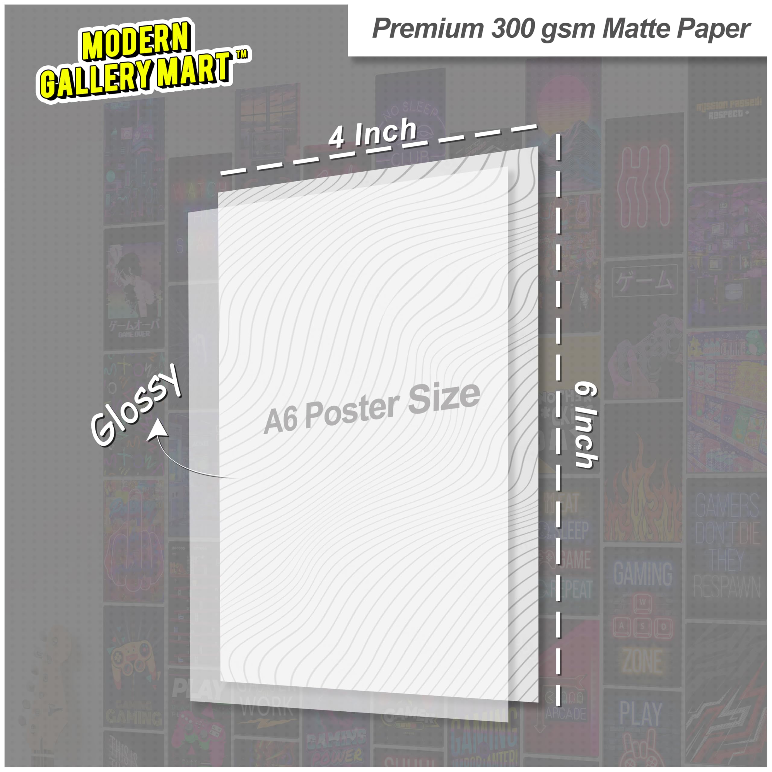 MODERN GALLERY MART BTS Wall Collage Kit ? Pack of 54 Aesthetic Photo Cards ? (A6 Size 4x6 Inch) ? Kpop Wall Decor for Bedroom, Dorm, or Gifts for BTS Fans 3
