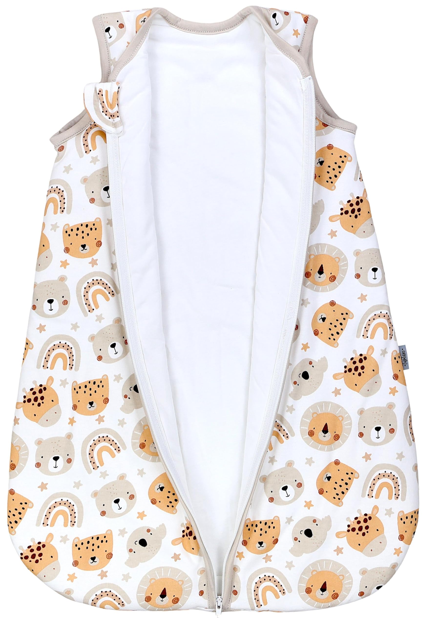 TupTam Sacco Nanna 2.5 TOG Tutte le Stagioni – Sacco Nanna Neonato, Cotone OEKO-TEX
