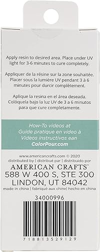 Miniatura 2 de American Crafts Color Pour Resina, dura 6.76oz, 1 unidad (paquete de 1)