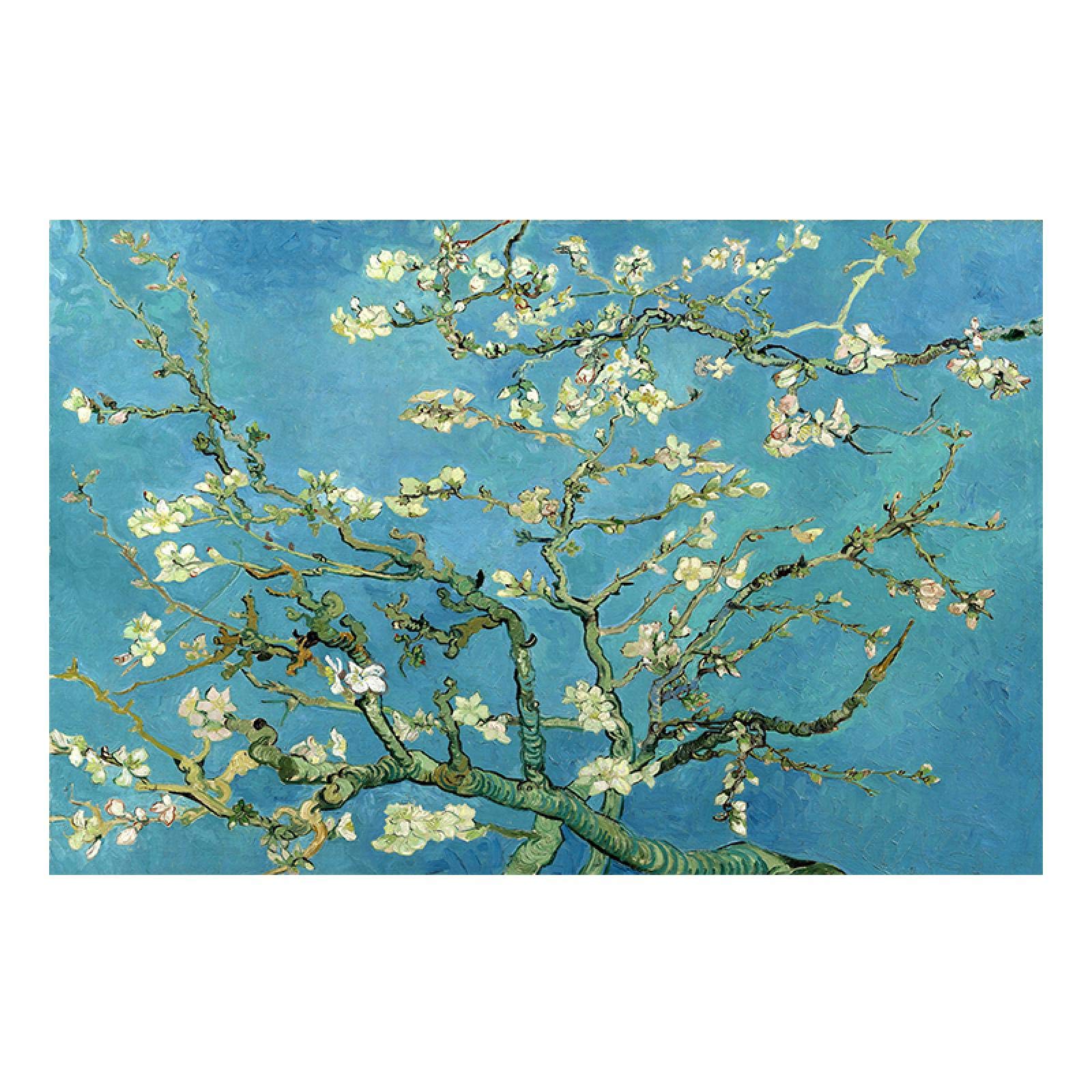 Van Gogh kwiat migdałów obrazy na płótnie sztuka na ścianę plakaty i nadruki impresjonistyczne kwiaty obrazy do dekoracji domu 60 x 80 cm bez ramy