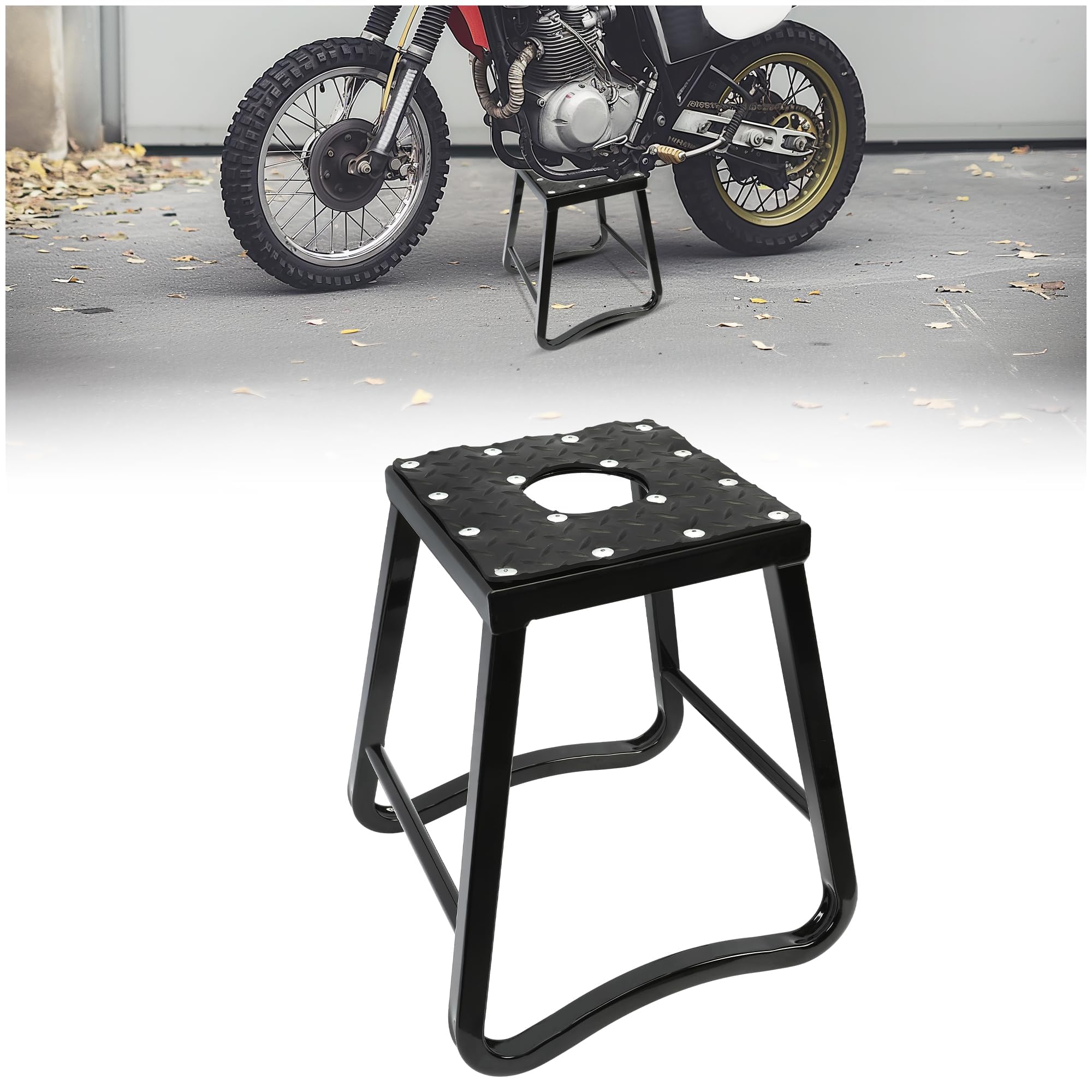 Amazon.com: KUAFU Universal Dirt Bike Stand for Motorcycle 16.5 in