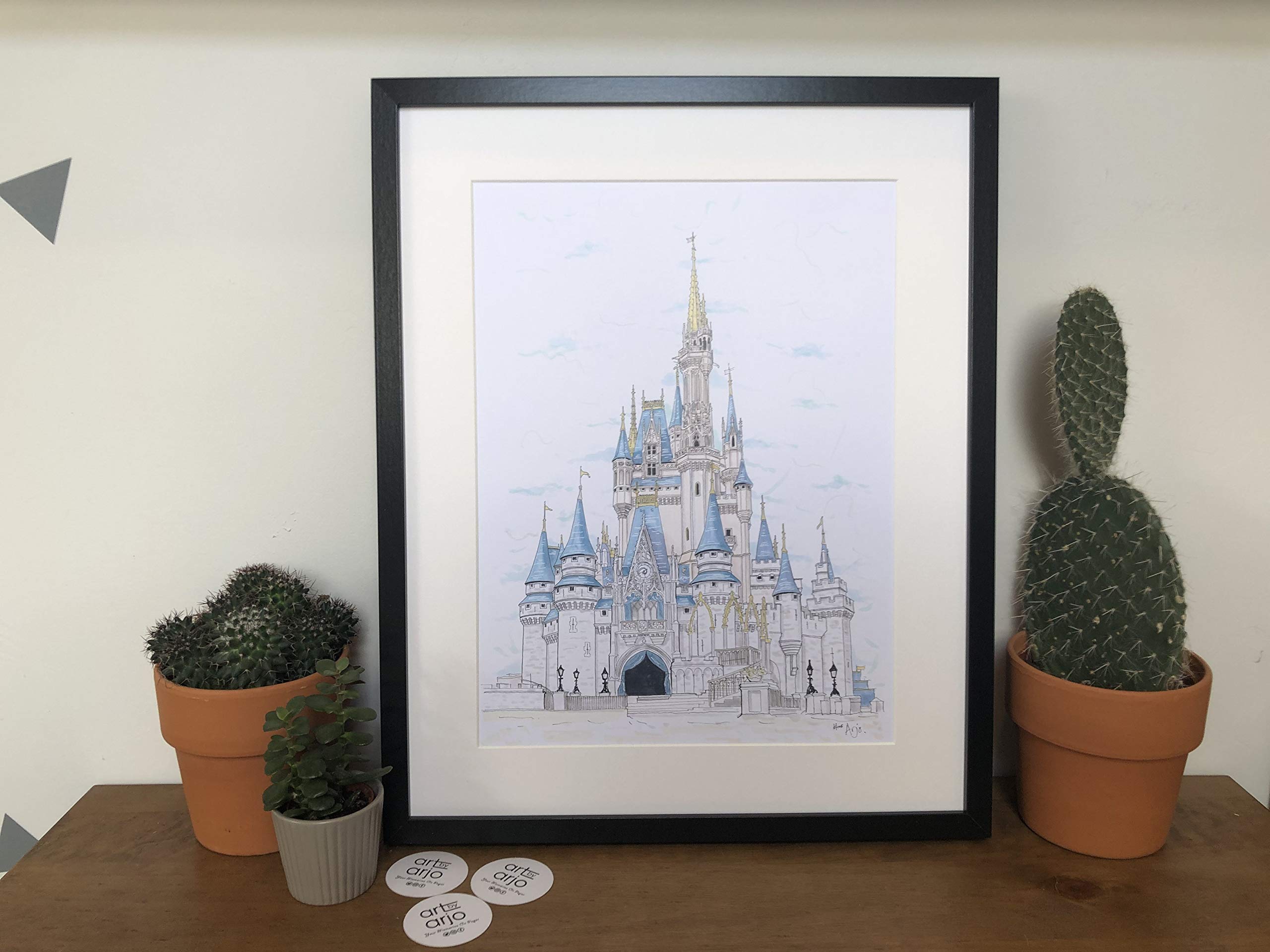 Magical Kingdom Castle - Orlando Florida - Disney - Castle - Print - Poster - Wall Art - Fan Art