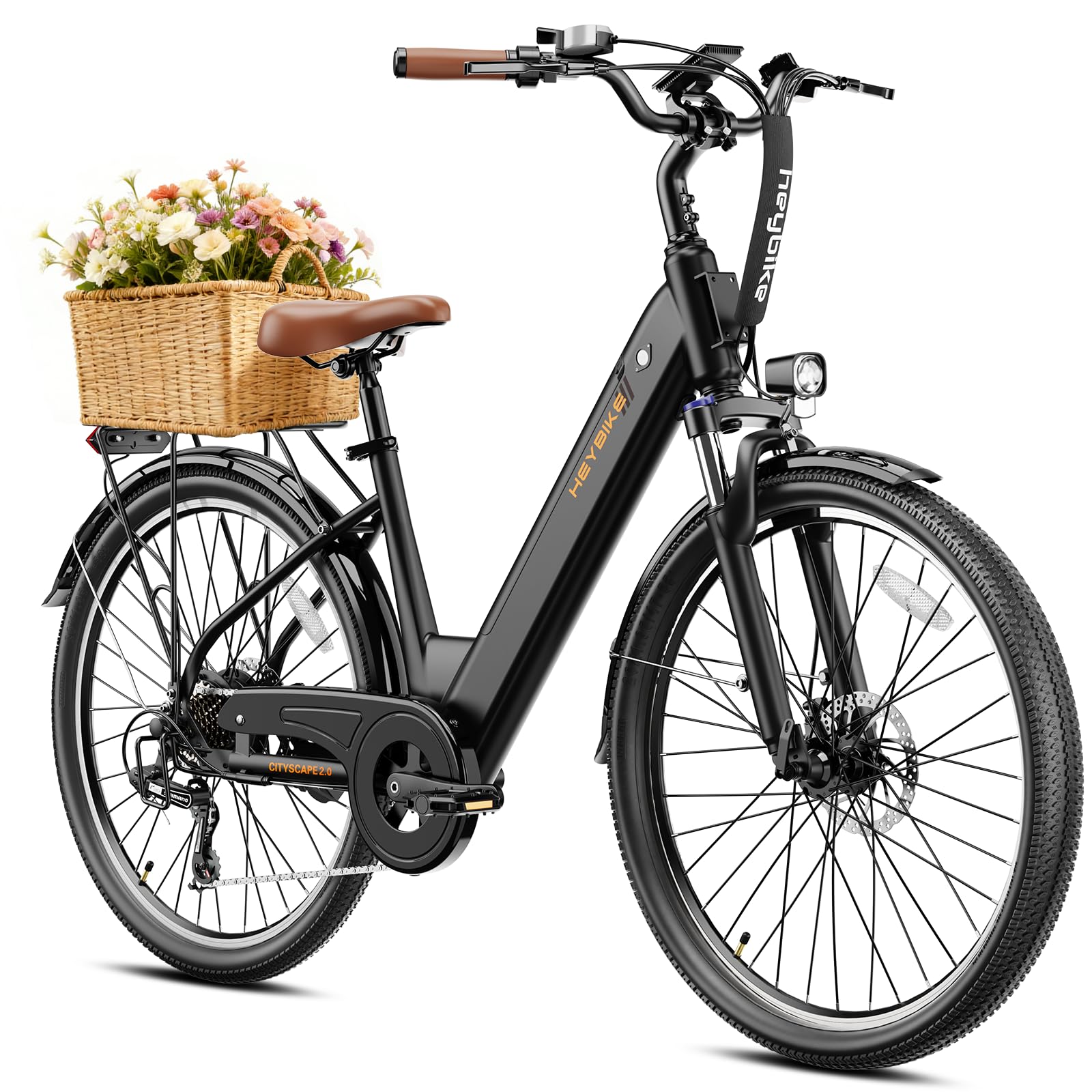 Heybike Cityscape 2.0 Electric Bike Pitch Black