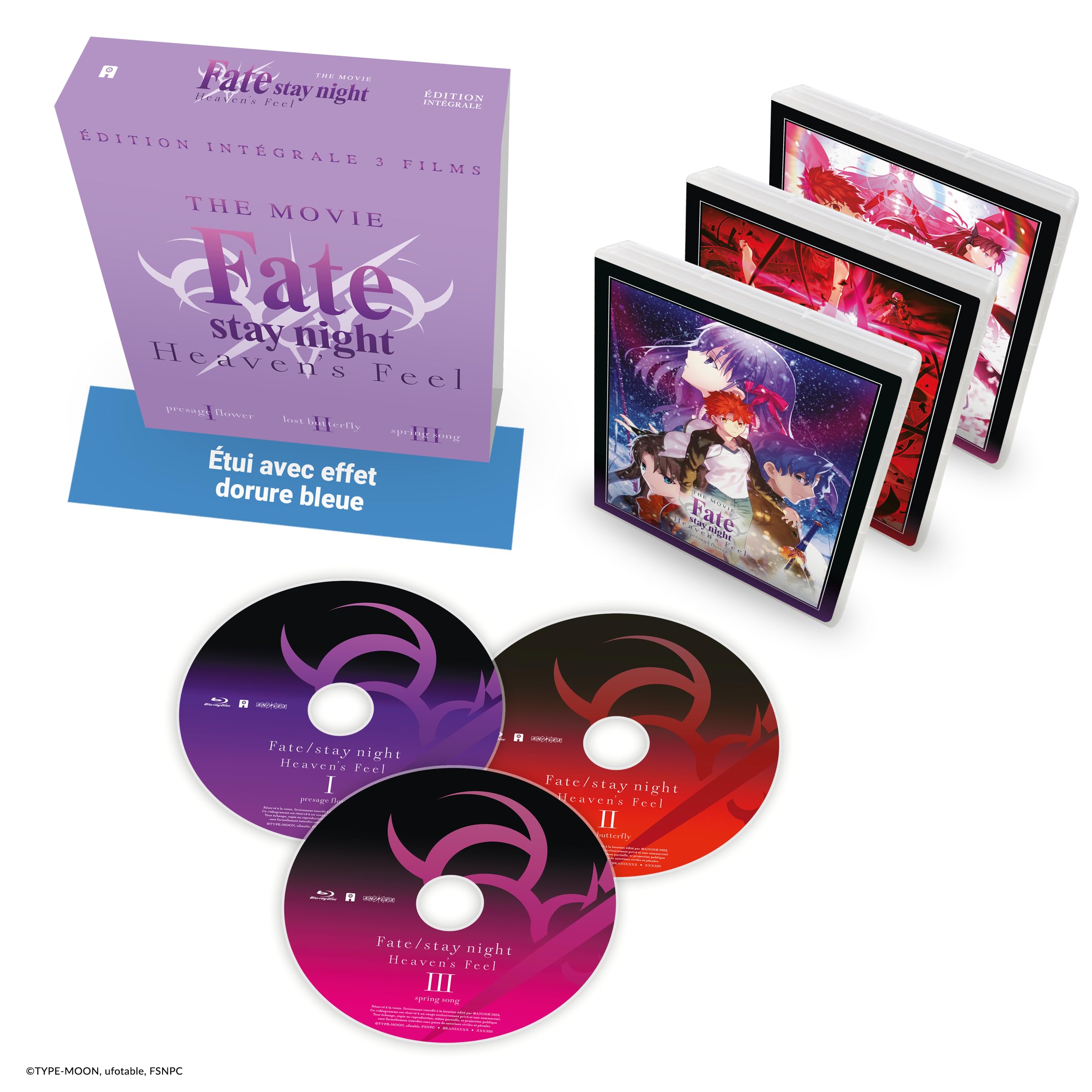 Fate/Stay Night : Heaven's Feel - Intégrale 3 films