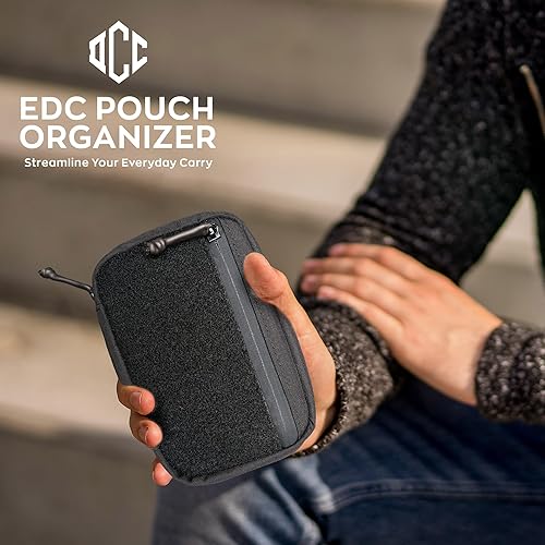 Miniatura 5 de DAILYCARRYCO EDC - Bolsa organizadora de herramientas de transporte diario con múltiples bolsas, equipo esencial EDC