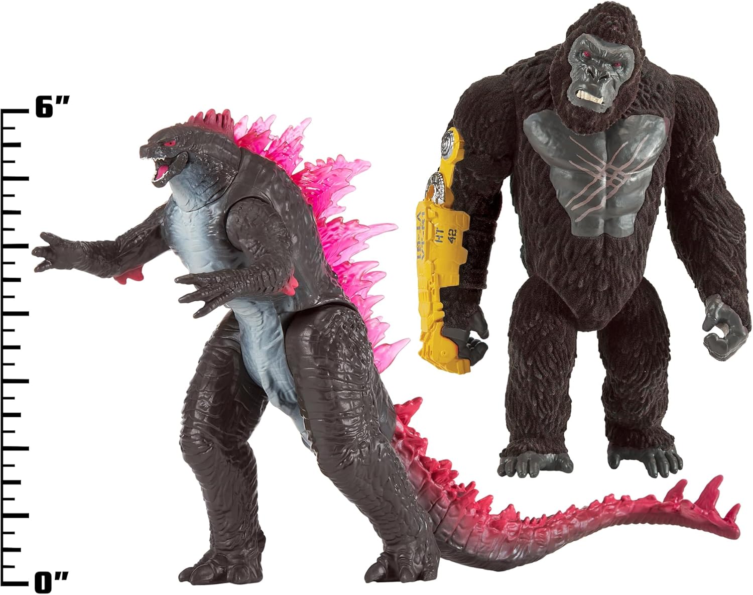 MonsterVerse Real Feel Kong & Godzilla 2-Pack by Playmates Toys