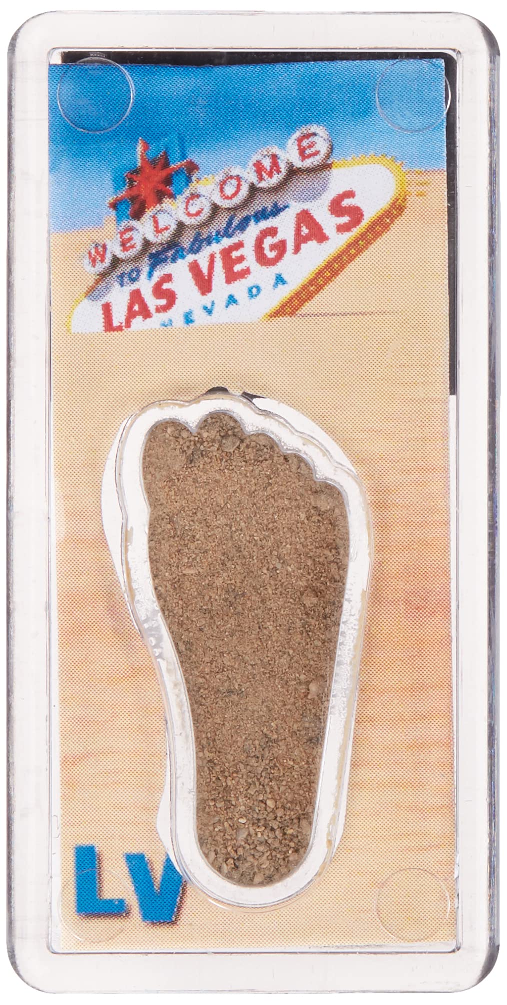 Aimant de réfrigérateur Las Vegas Footwhere magnet frigo souvenir USA LV203