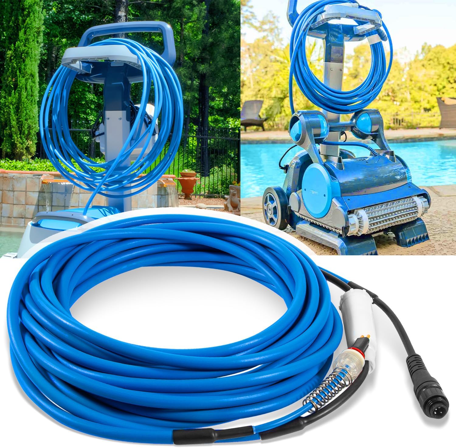 9995872DIY 18M/60FT 3Wire Cable and Swivel Assy for